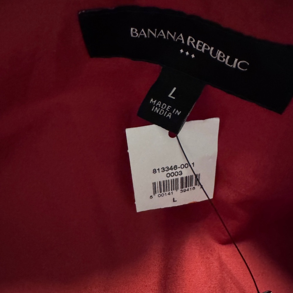 Banana Republic ⚡️NWT⚡️Puff Sleeve Mini Shirtdress - Picture 2 of 4